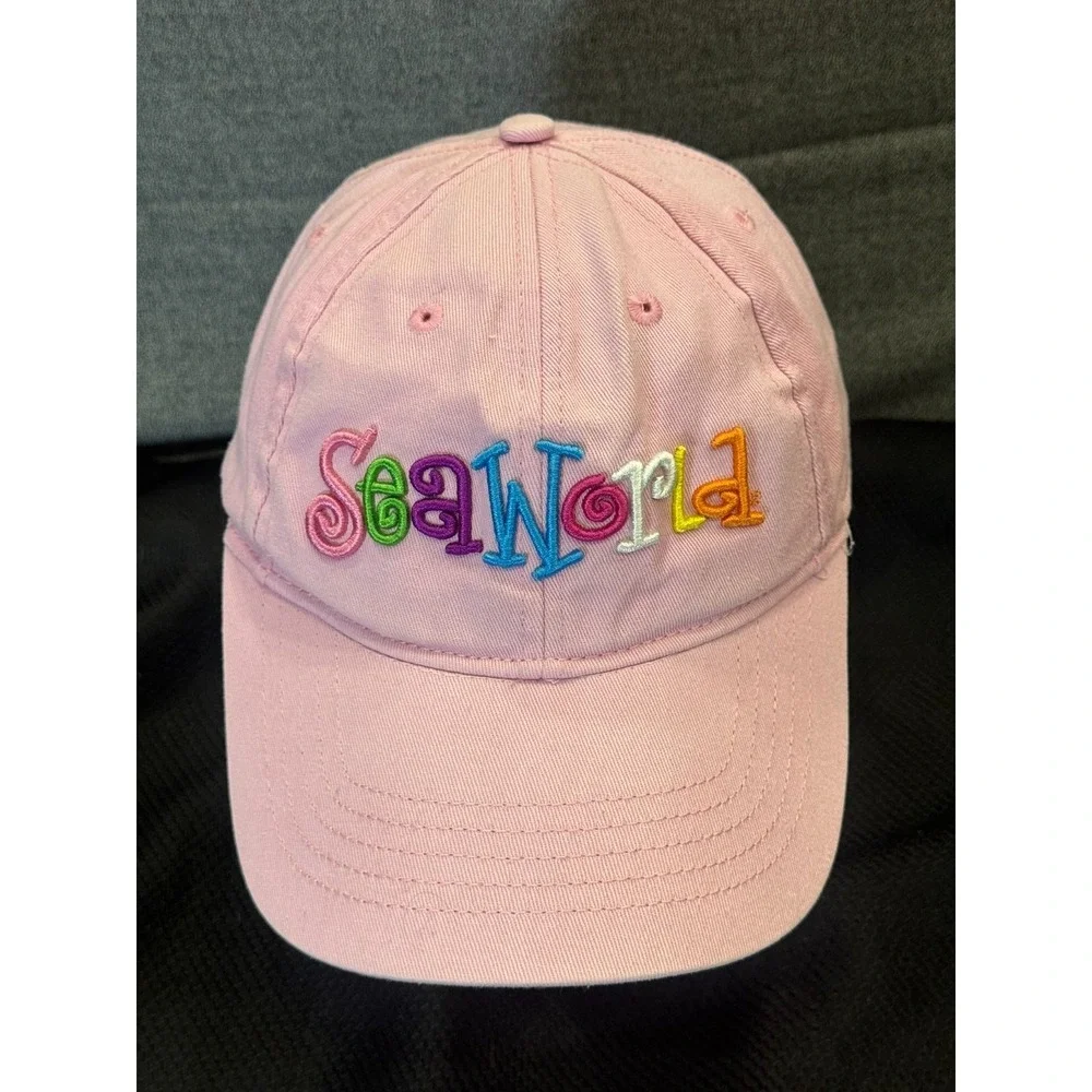 Offical Pick SeaWorld Adventure Theme Party  dad cap Hat.